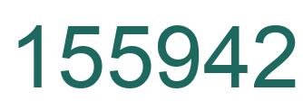 Number 155942 green image