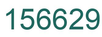 Número 156629 imagen verde