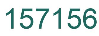 Número 157156 imagen verde