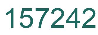 Número 157242 imagen verde