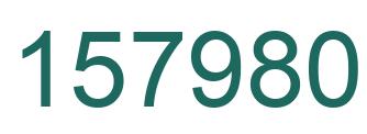 Number 157980 green image