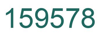 Número 159578 imagen verde
