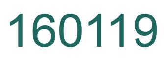 Number 160119 green image