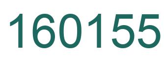 Number 160155 green image