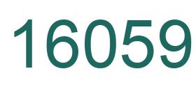 Number 16059 green image