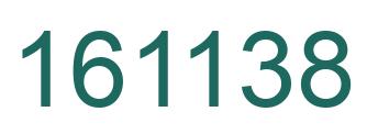 Number 161138 green image