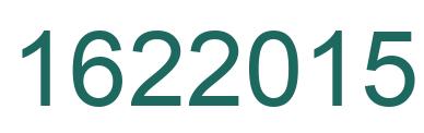 Number 1622015 green image