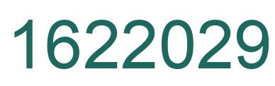 Number 1622029 green image