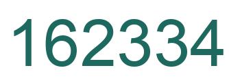 Número 162334 imagen verde
