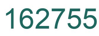 Number 162755 green image