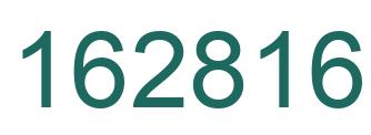 Number 162816 green image