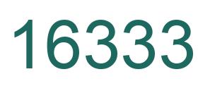 Number 16333 green image