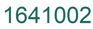 Number 1641002 green image