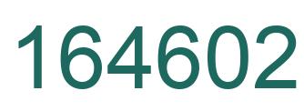 Number 164602 green image