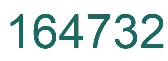 Número 164732 imagen verde
