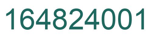 Número 164824001 imagen verde
