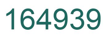Number 164939 green image