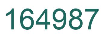 Número 164987 imagen verde