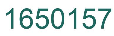 Número 1650157 imagen verde