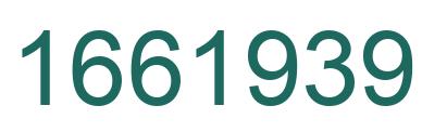 Número 1661939 imagen verde