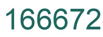 Número 166672 imagen verde
