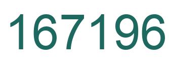 Number 167196 green image