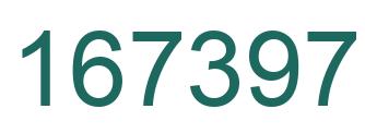 Number 167397 green image