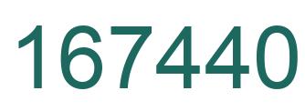 Número 167440 imagen verde