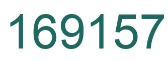 Number 169157 green image