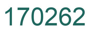 Number 170262 green image