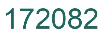 Number 172082 green image