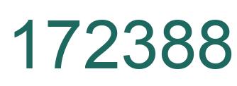 Number 172388 green image