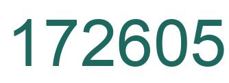 Número 172605 imagen verde