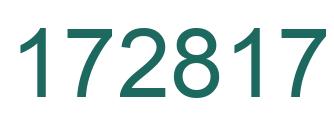 Número 172817 imagen verde