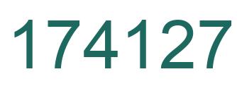 Número 174127 imagen verde