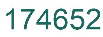 Número 174652 imagen verde