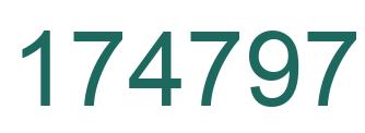 Número 174797 imagen verde