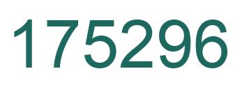 Number 175296 green image
