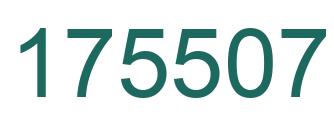 Number 175507 green image