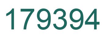 Número 179394 imagen verde