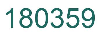 Número 180359 imagen verde