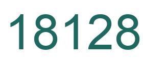 Number 18128 green image