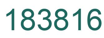 Número 183816 imagen verde