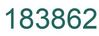 Número 183862 imagen verde
