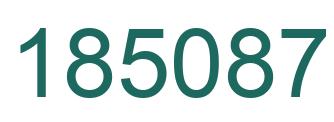 Número 185087 imagen verde