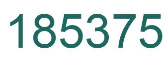 Número 185375 imagen verde