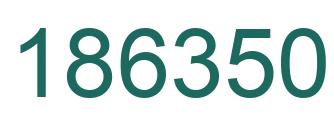 Número 186350 imagen verde