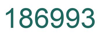 Número 186993 imagen verde