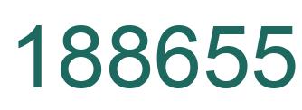 Número 188655 imagen verde