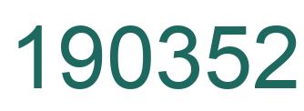 Número 190352 imagen verde